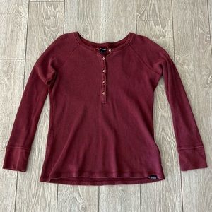 Patagonia Long Sleeve Henley. Size Small.